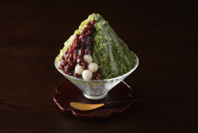 Shaved Ice Green Tea